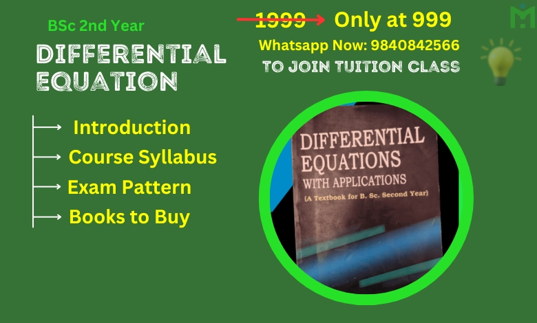 Differential Equation BSc 2nd Year Math Syllabus and Question Pattern