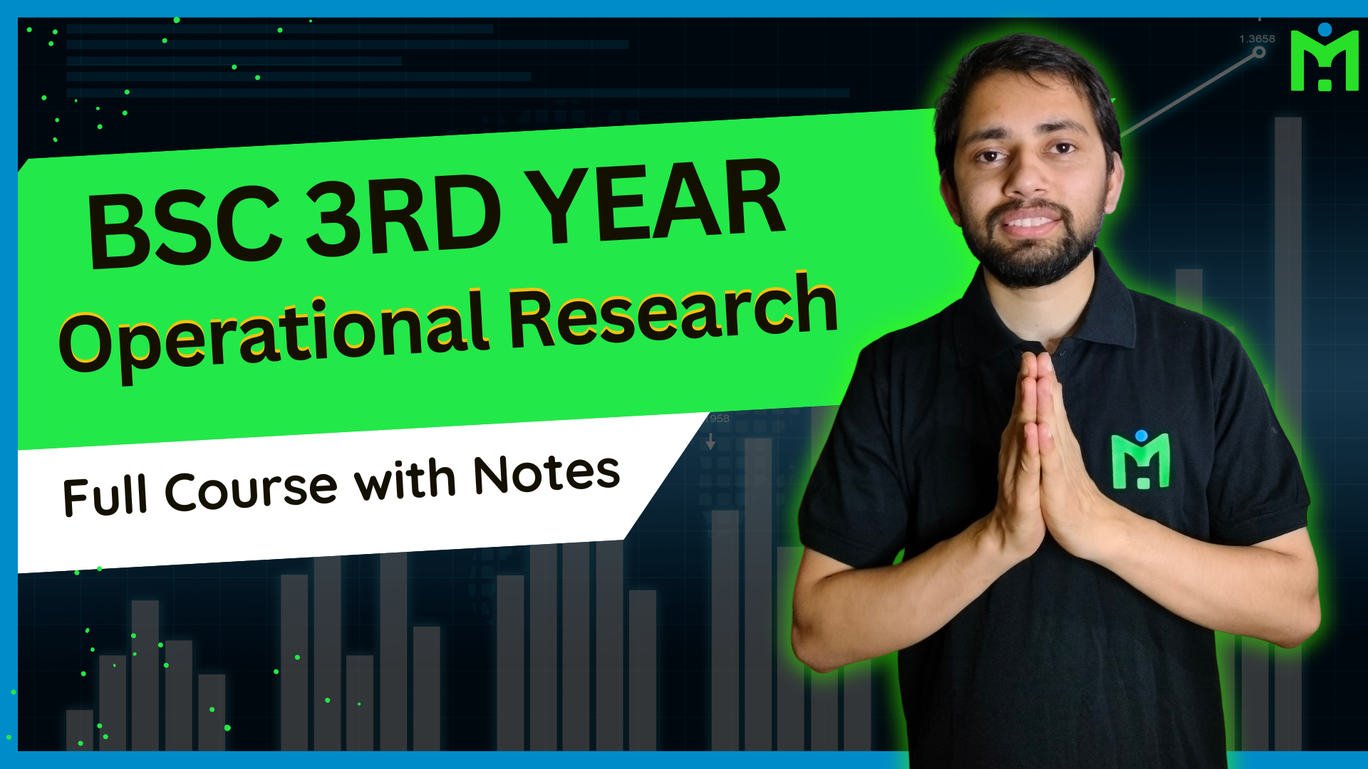 BSc 3rd Year Operational Research - Full Course with Free Notes